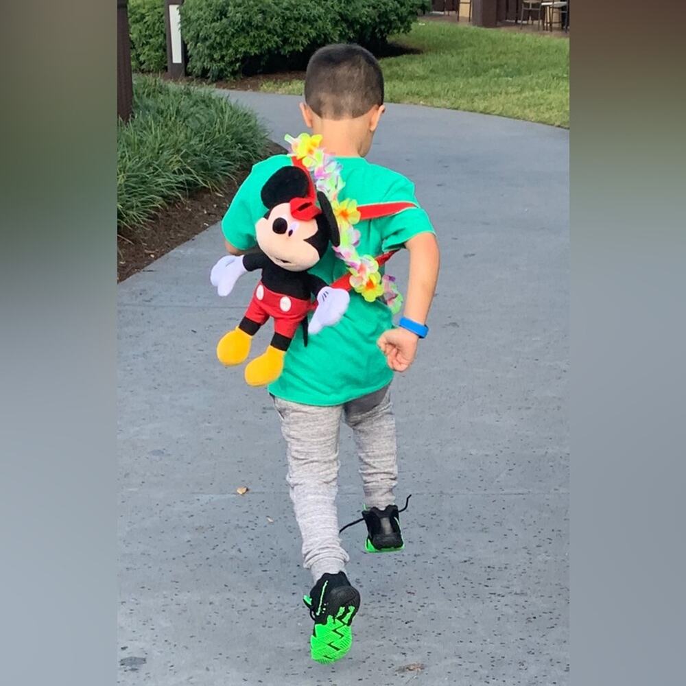 Disney Mickey Mouse stuffed animal backpack